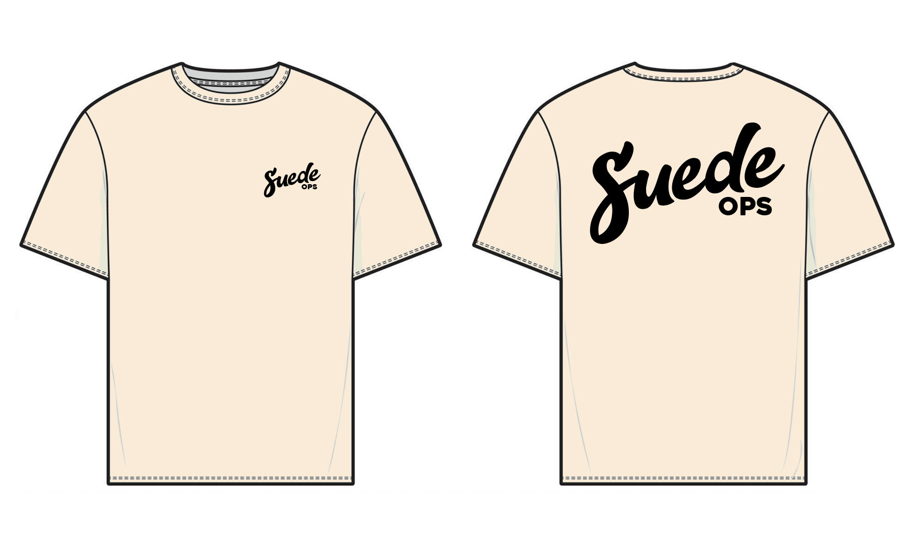 Suede Ops Shop Tee