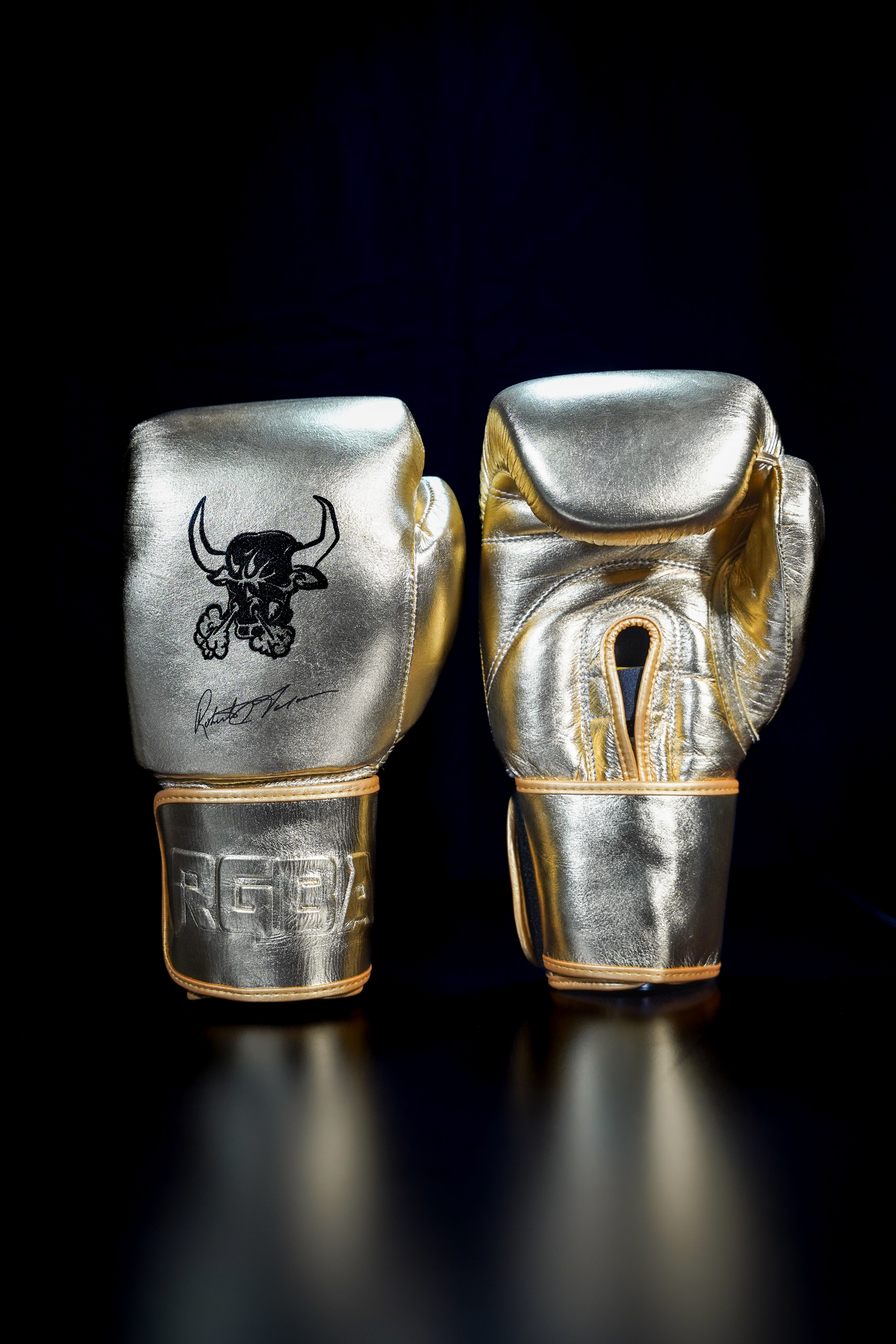 RGBA Gold "Strap Gloves"