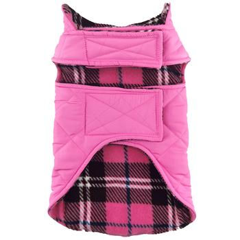 Miniatura: Abrigo acolchado reversible con forro polar para perros Doggie Design©