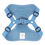 Thumbnail: Doggie Design© Adjustable Wrap and Snap Choke Free Dog Harness - Blue Daisy
