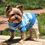 Thumbnail: Doggie Design© Combed Cotton Snowflake and Hearts Dog Sweater