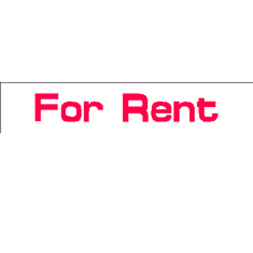 Store For Rent Sticker Harveys - For Rent Overlay Stickers(385mm x 70mm) | Real Estate Signs