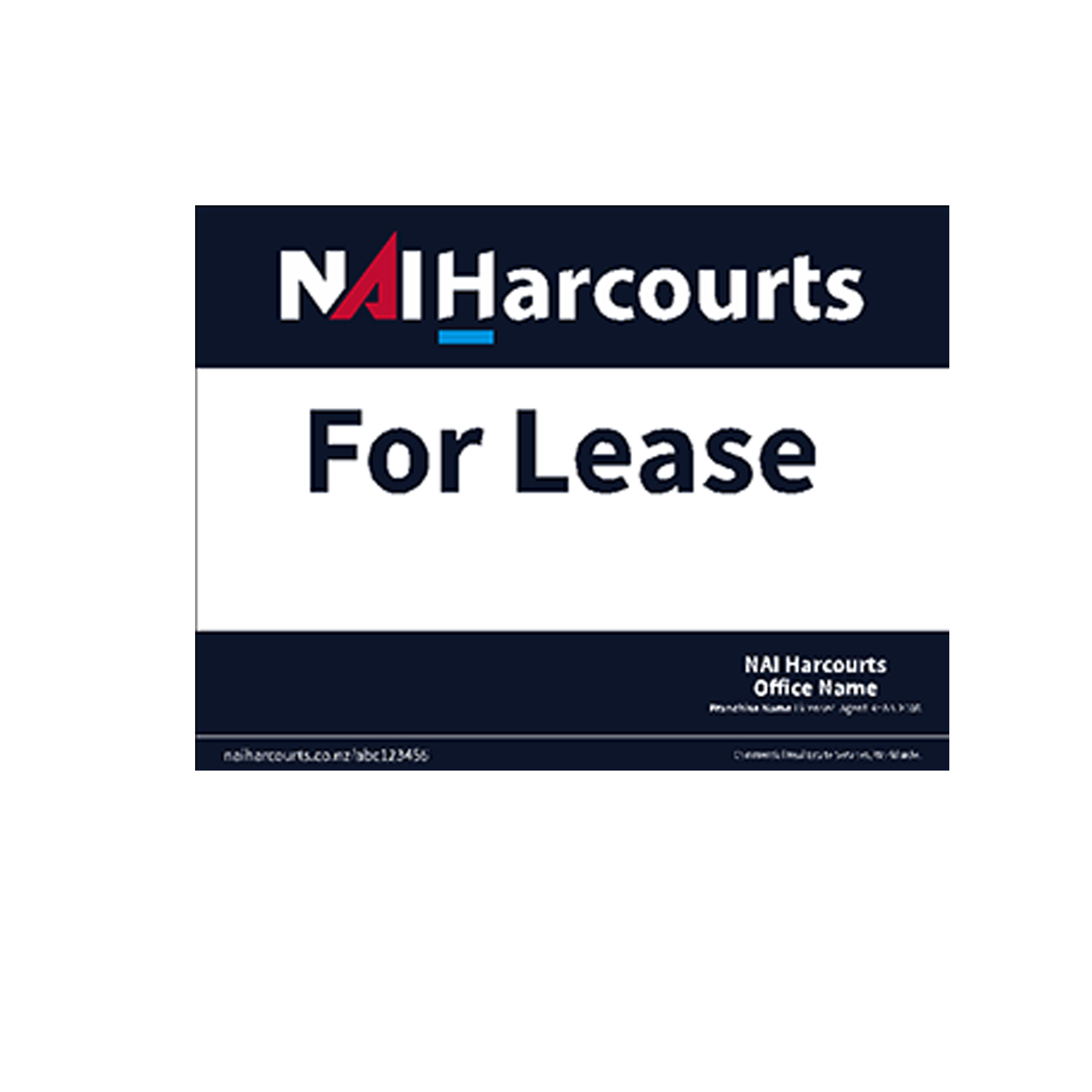 Harcourts - For Lease (1180 x 880mm) - Landscape