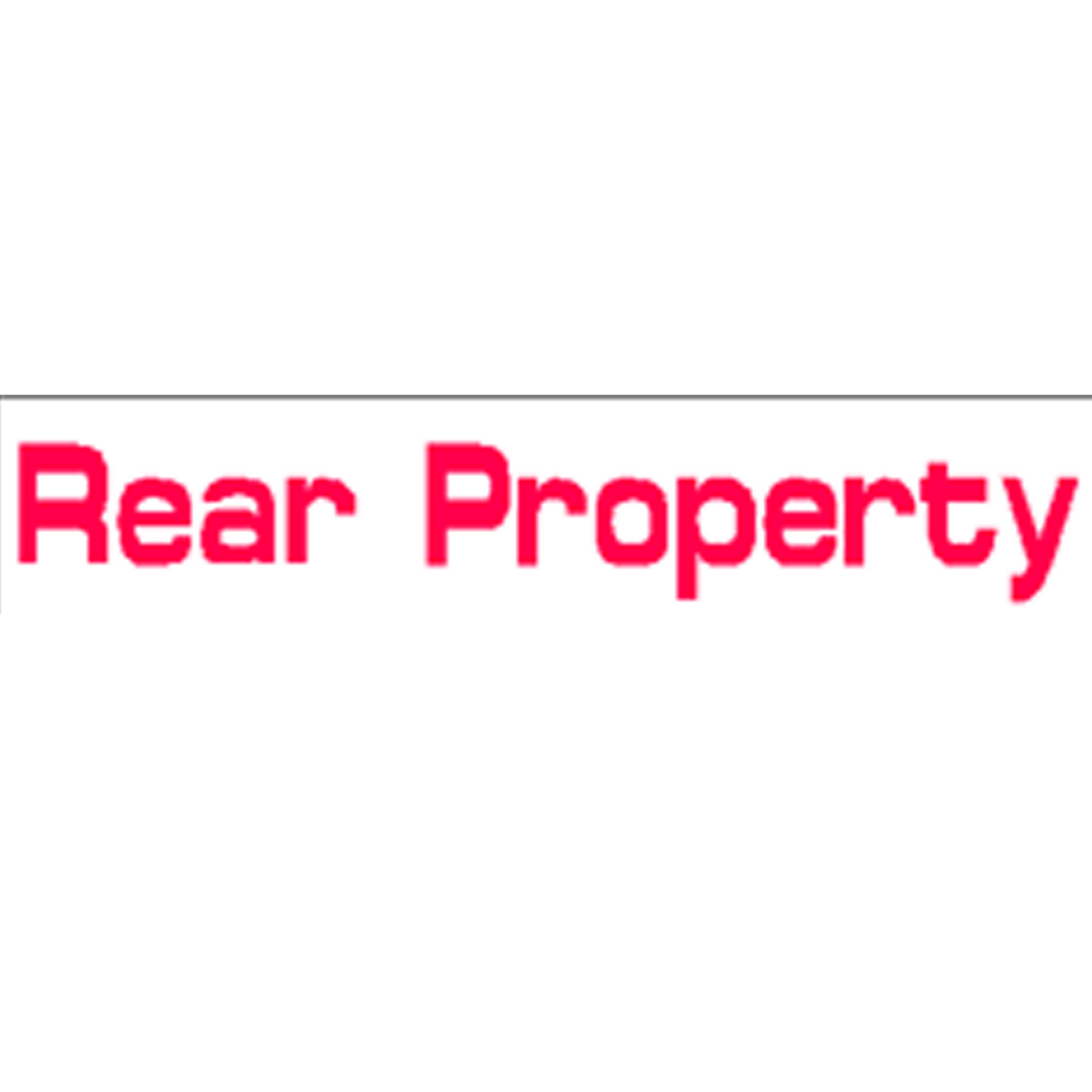 Harveys - Rear Property  Overlay Stickers(385mm x 70mm)