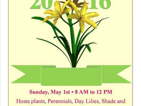 Sandy's Annual Plant Sale