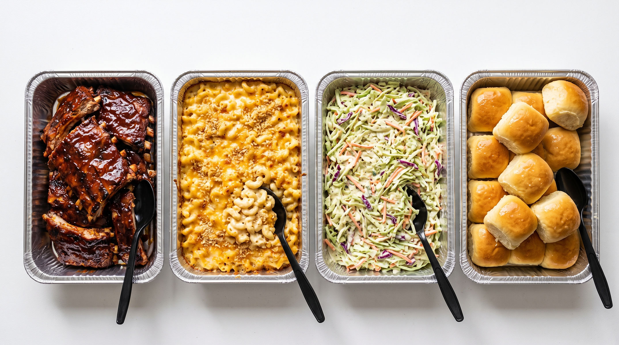 Available in Half Pan (serves 10–12) or Full Pan (serves 20–25).