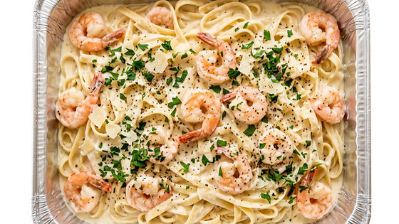 Garlic Shrimp Alfredo