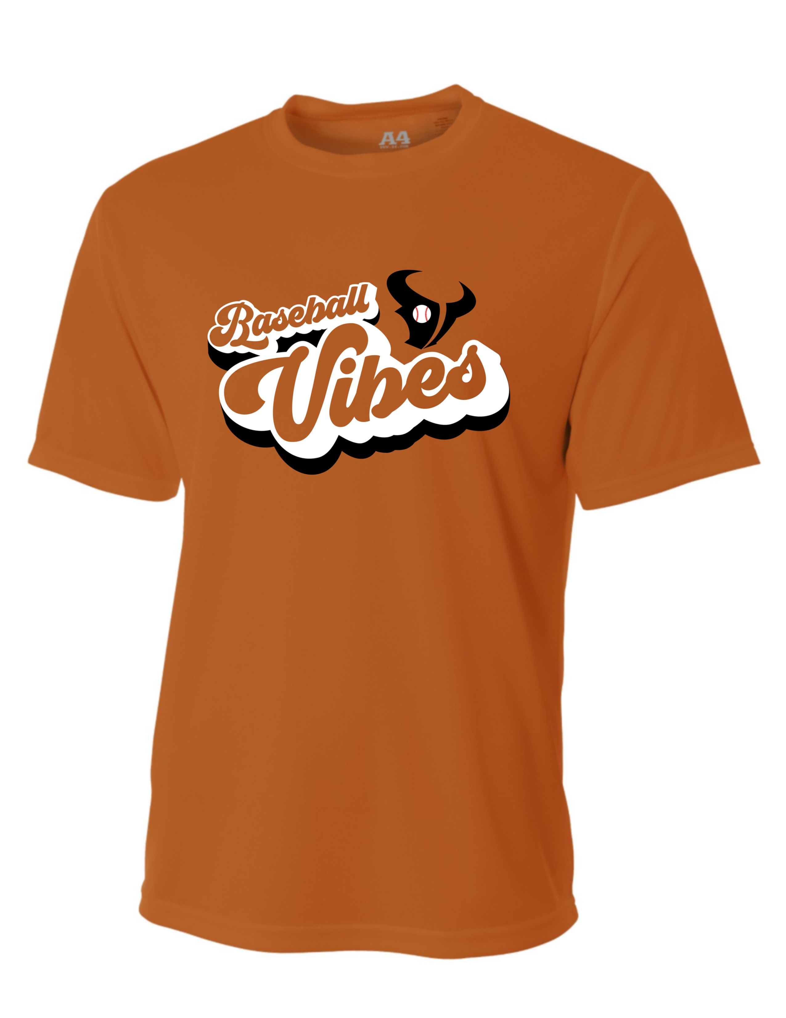 Utah Horns Baseball Vibes Drifit Tee