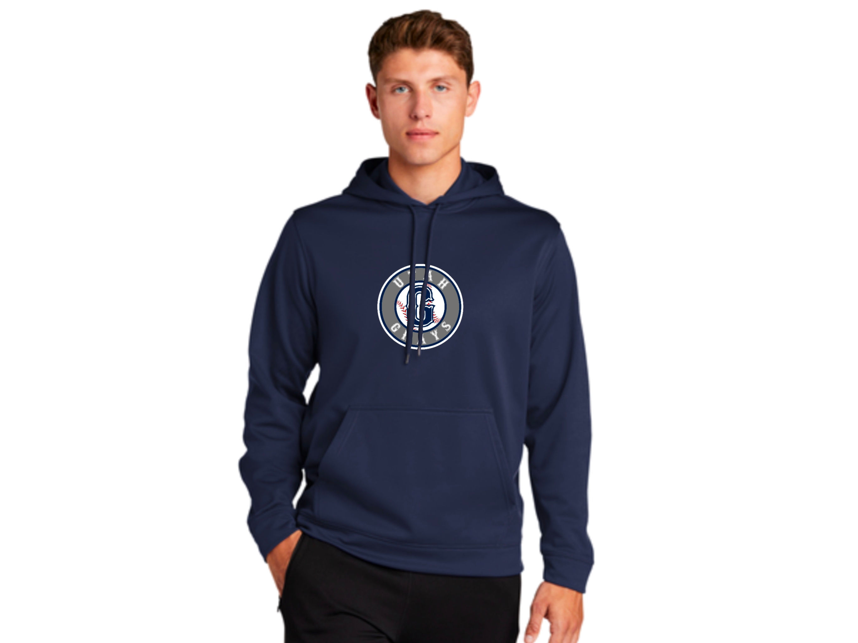 Utah Grays Drifit Logo Hoodie