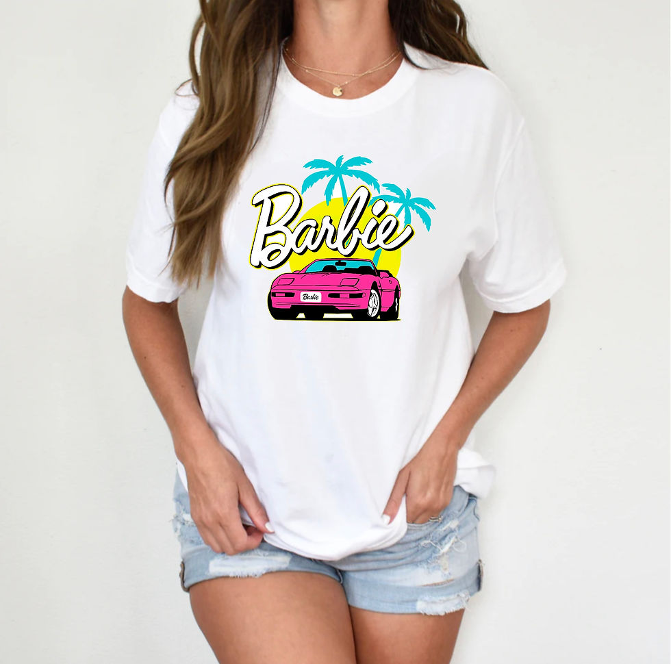 Barbie Car Tee