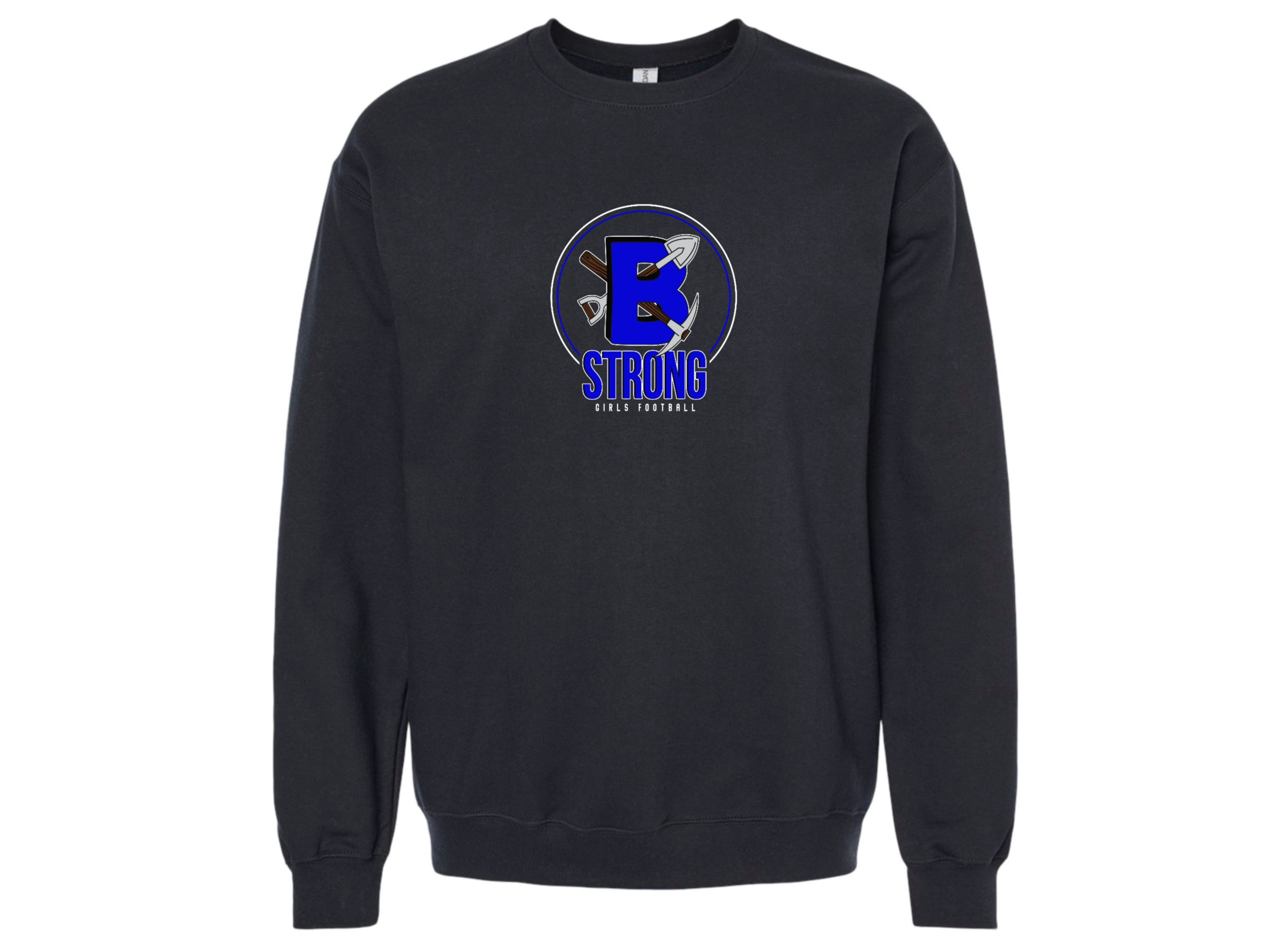 Bingham Girls Football Crewneck Sweater
