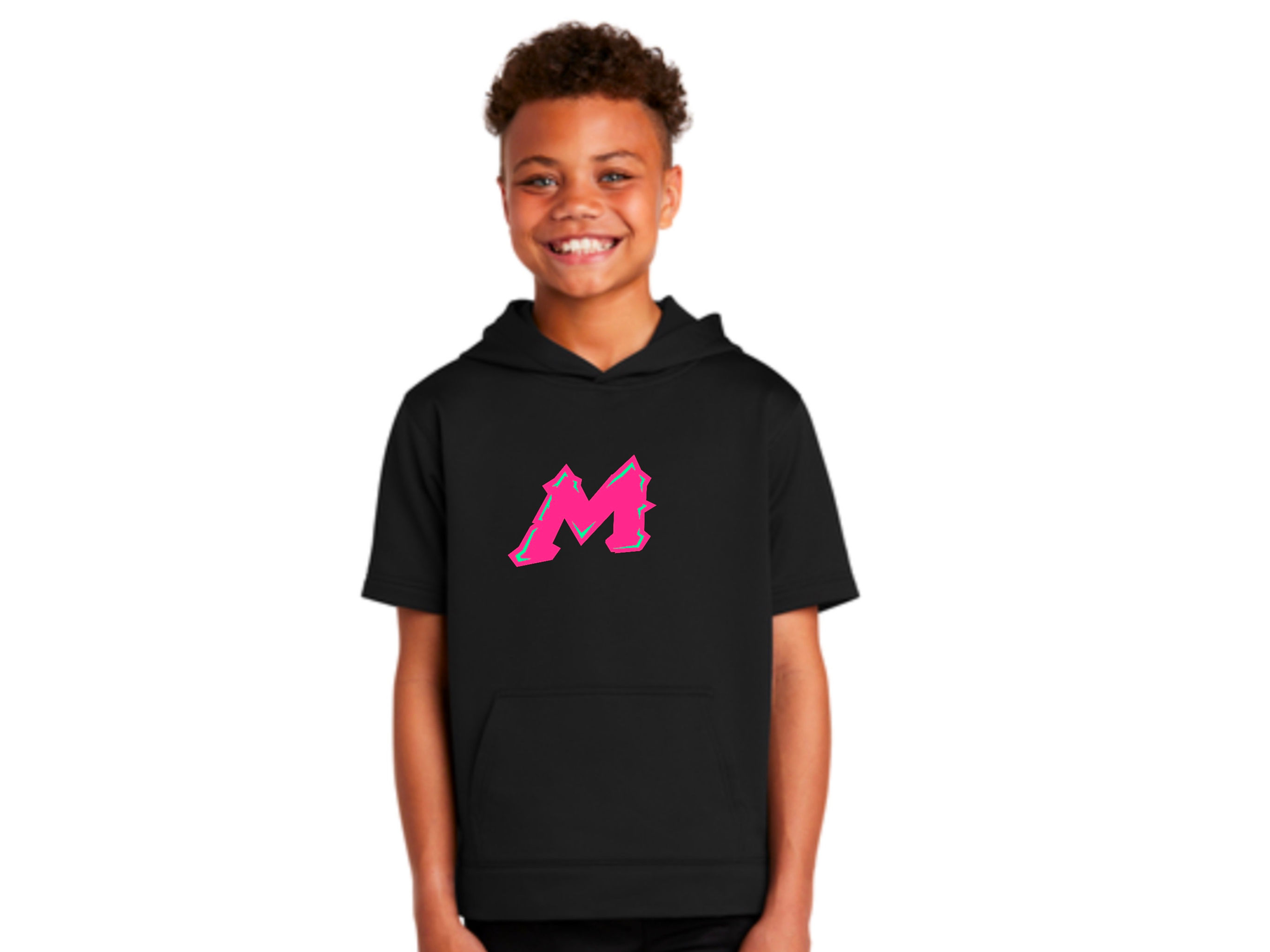 Moutain West M Short Sleeve Drifit Hooded Sweater