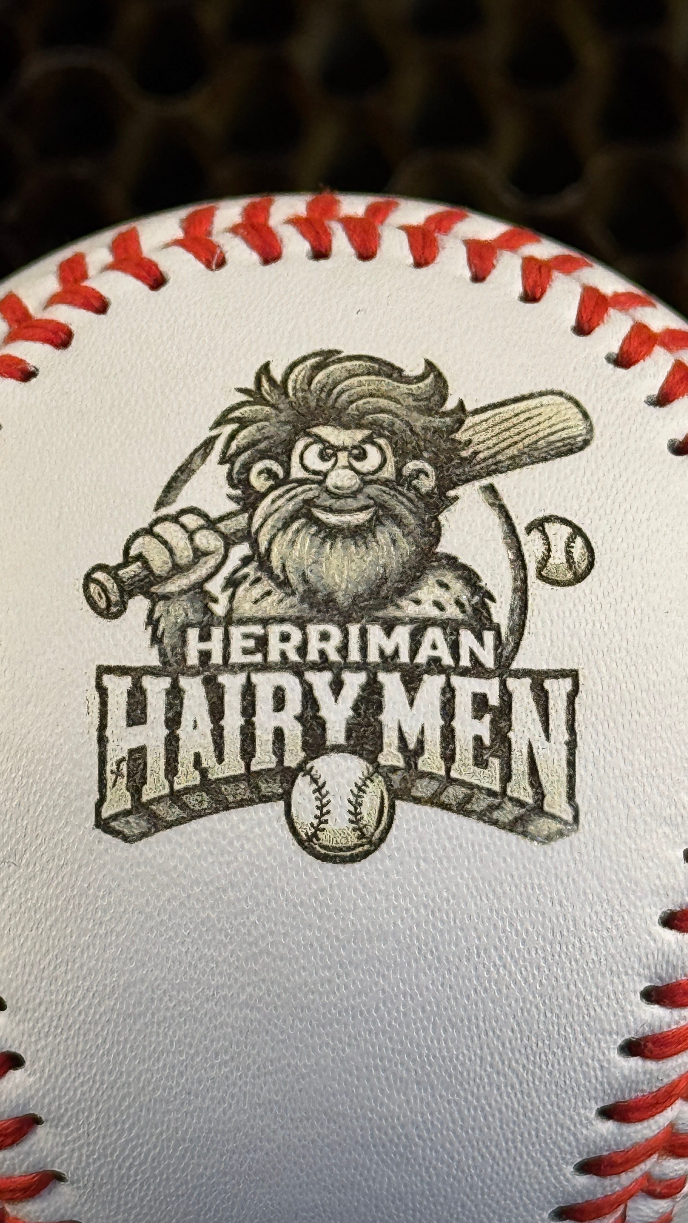 Custom Engraved Baseball Team Logo and MVP
