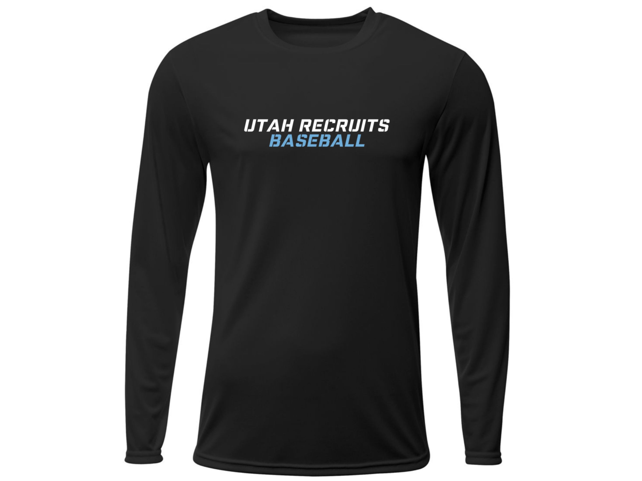 Utah Recruits Baseball Long Sleeve Tee