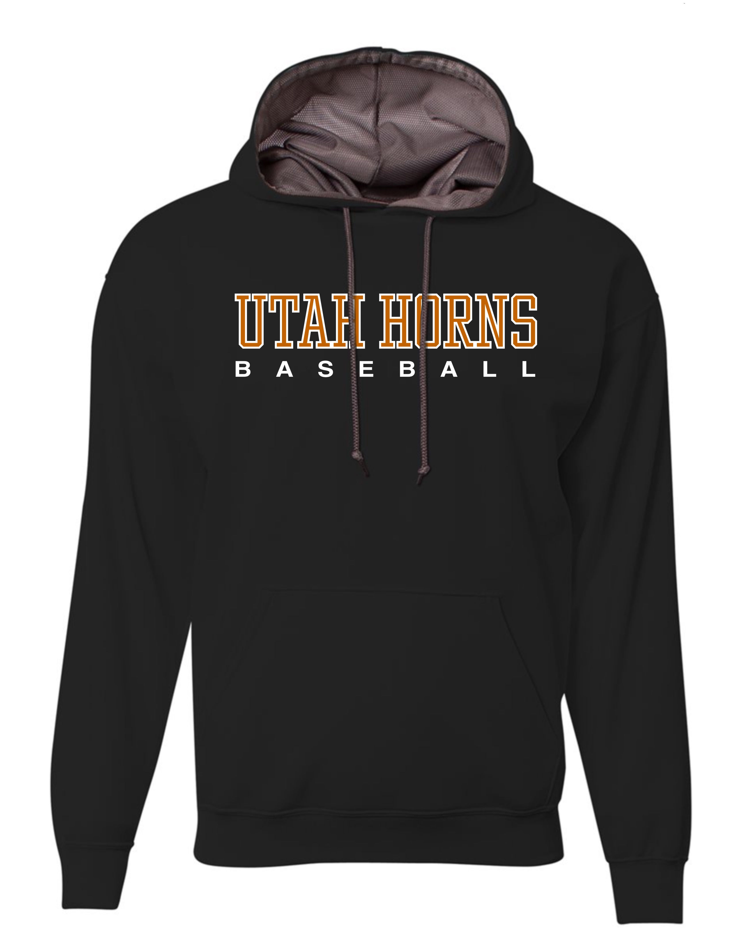 Utah Horns Baseball Drifit Hoodie