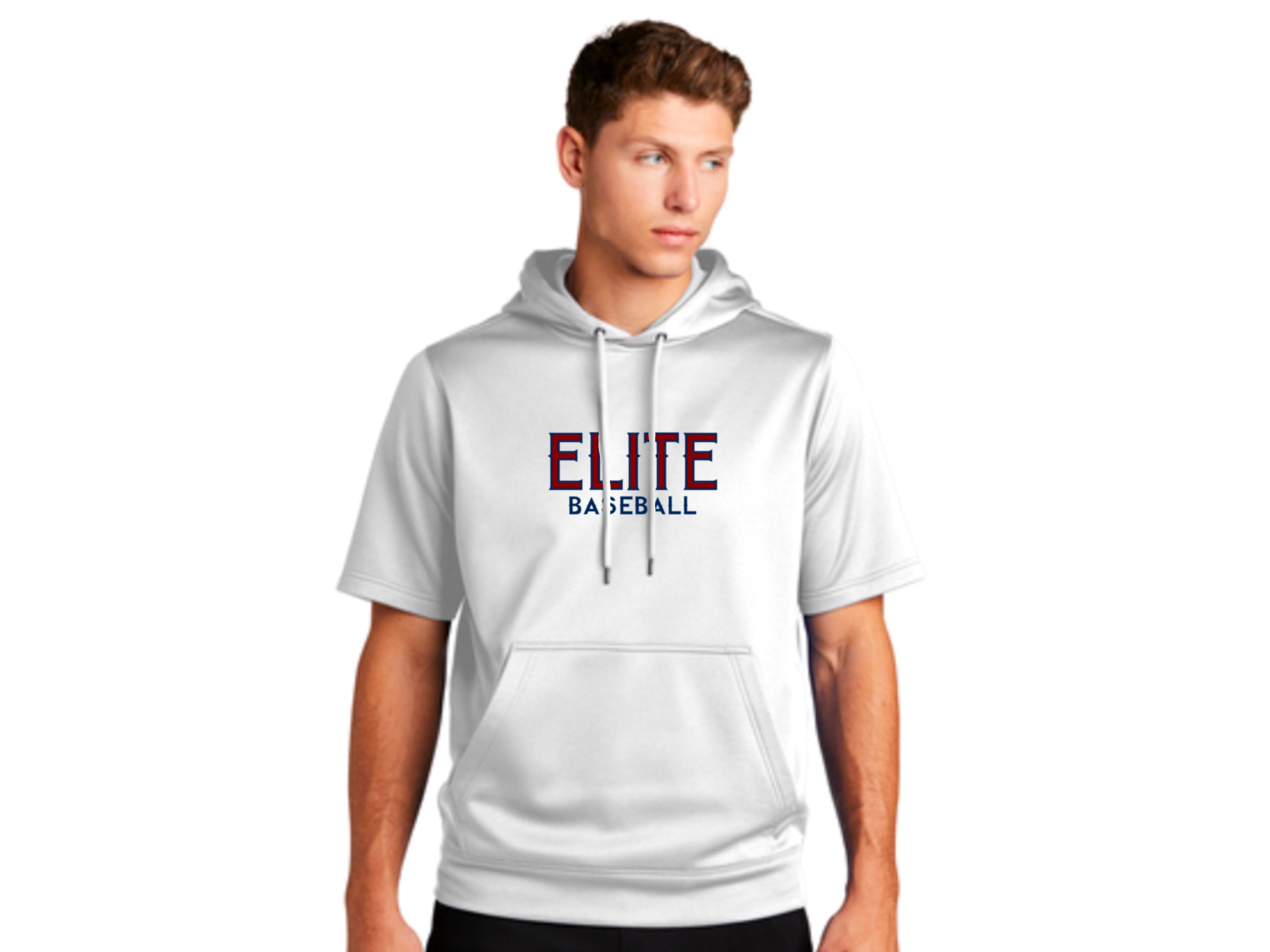 Elite Short Sleeve Drifit Hooded Sweatshirt