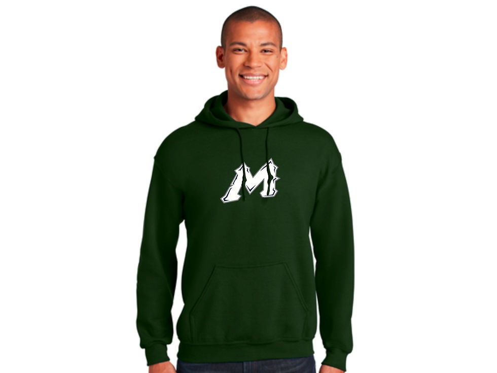 Mountain West Green M Hoodie