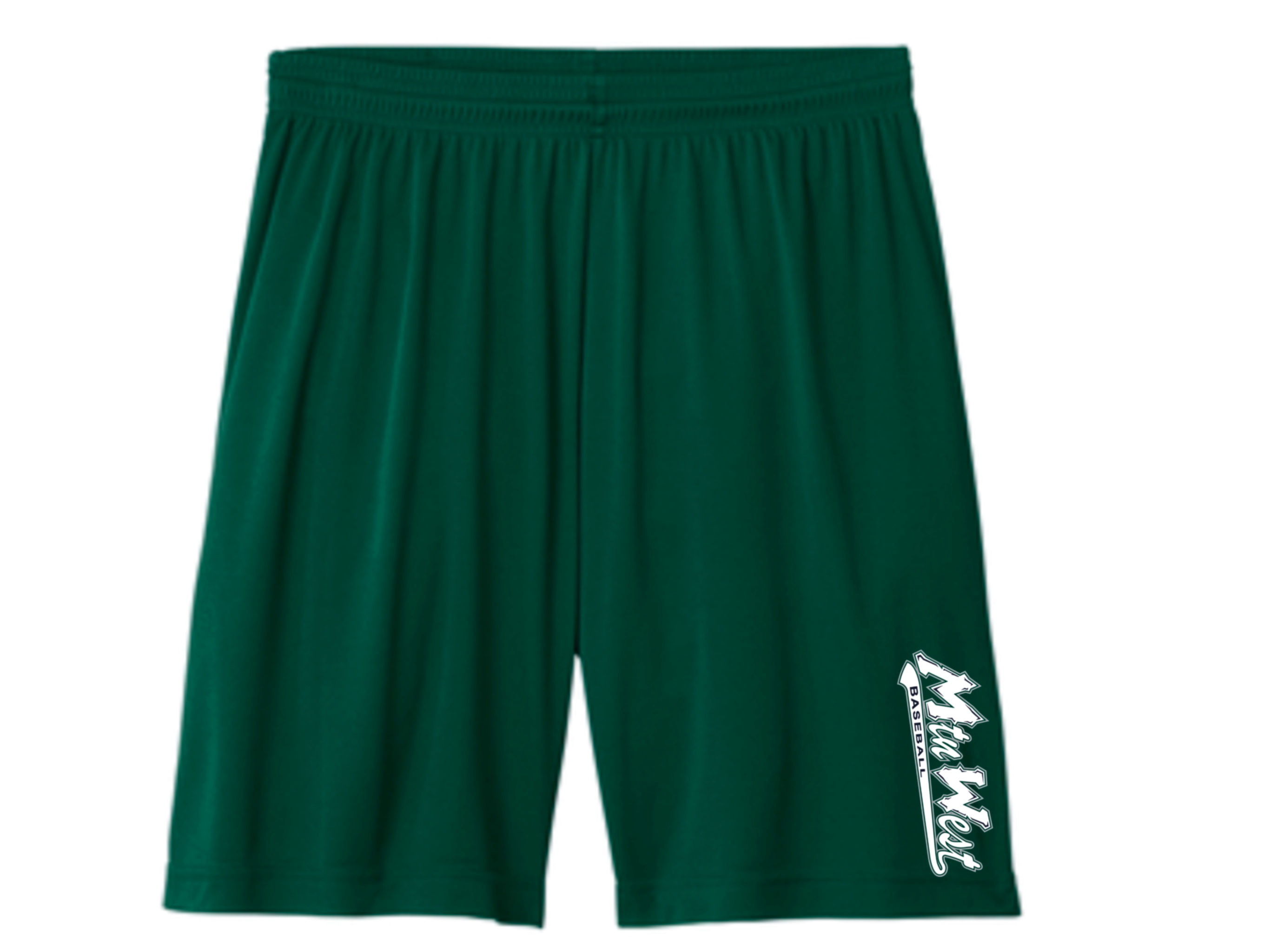 Mountain West Green  7” Cooling Shorts