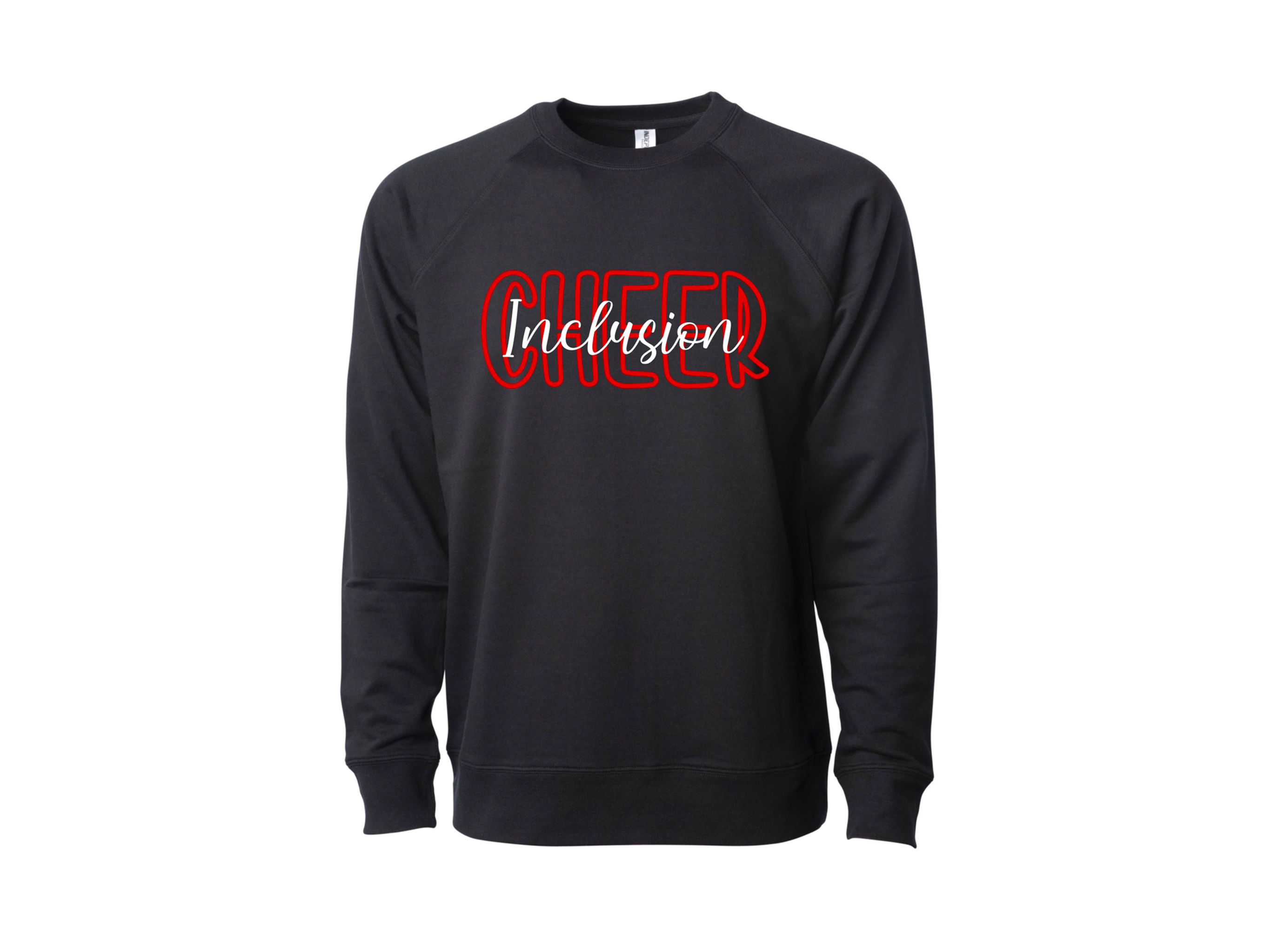 Inclusion Cheer Bubble Crewneck Sweater