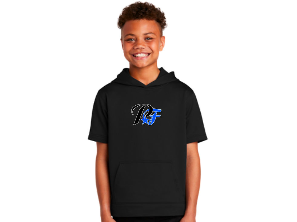 Thumbnail: Premier Short Sleeve Drifit Hooded Sweater