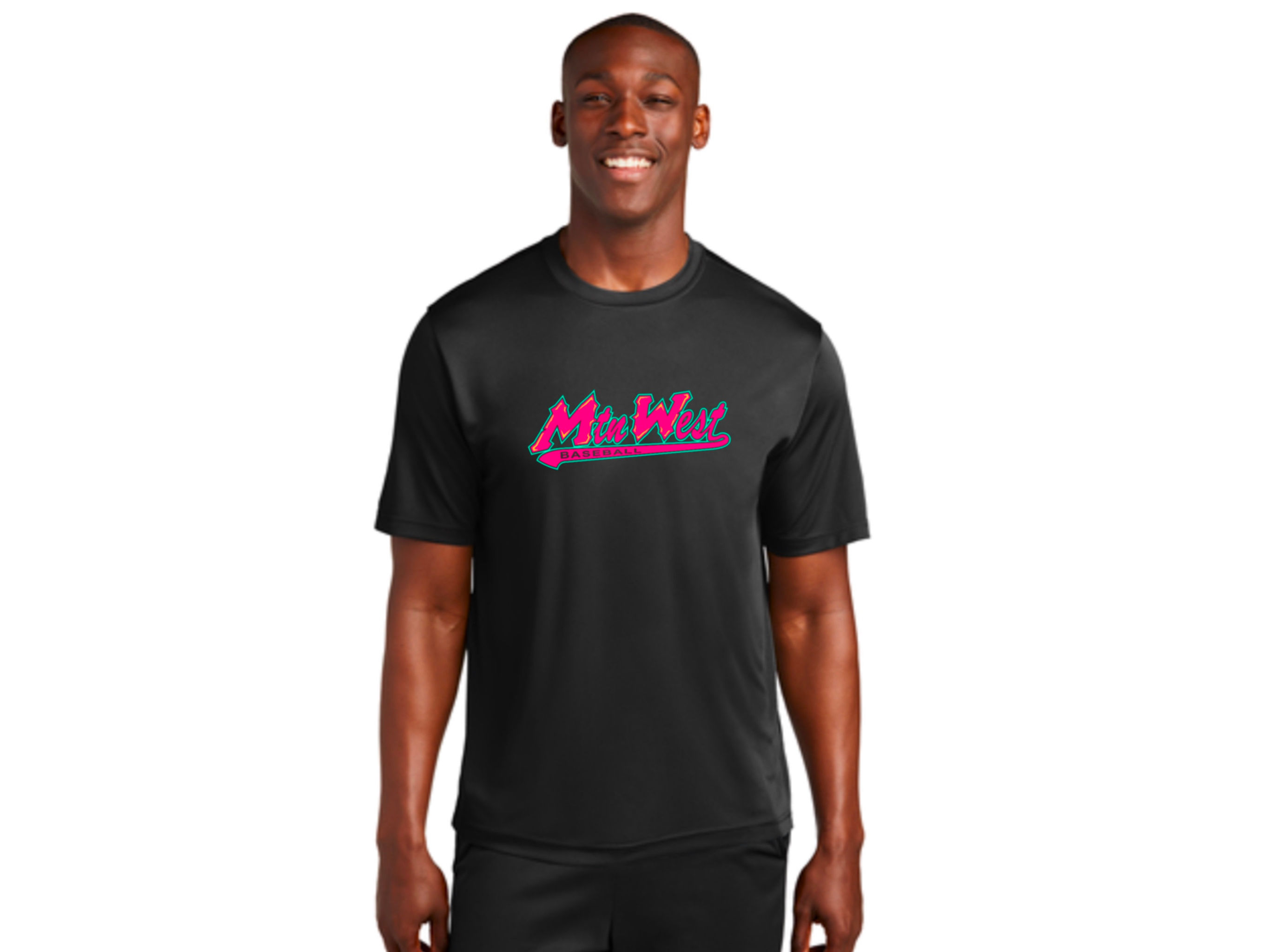 Mountain West Pink Drifit Tee