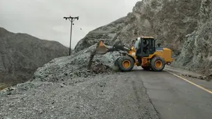 Vialidad Nacional trabaja para mejorar la transitabilidad en Ruta 150 entre Jachal y Rodeo