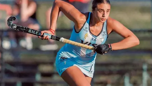 Una jugadora de “Las Leonas” brindará una clínica de hockey en el Club Sportivo Pismanta de Las Flores