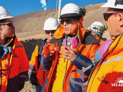 Veladero recibió la visita del presidente de Barrick para Latinoamerica