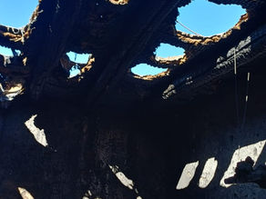 Noche de angustia en El Arenal por el incendio que dejó a una familia sin hogar