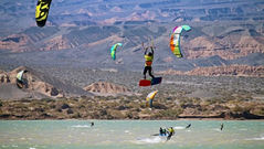 El Campeonato Argentino de Big Air deslumbró en Cuesta del Viento con jornadas de alto vuelo