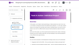 Tools in Action: Designing, Reflecting, Learning