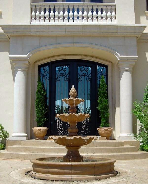 3-Tier Fountain w/ Basin