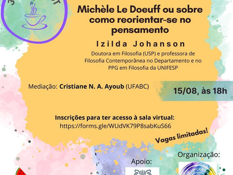 3º Café Filosófico do GT Filosofia e Gênero