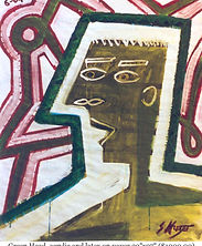 g-145 2004 acrylic and latex on paper 33