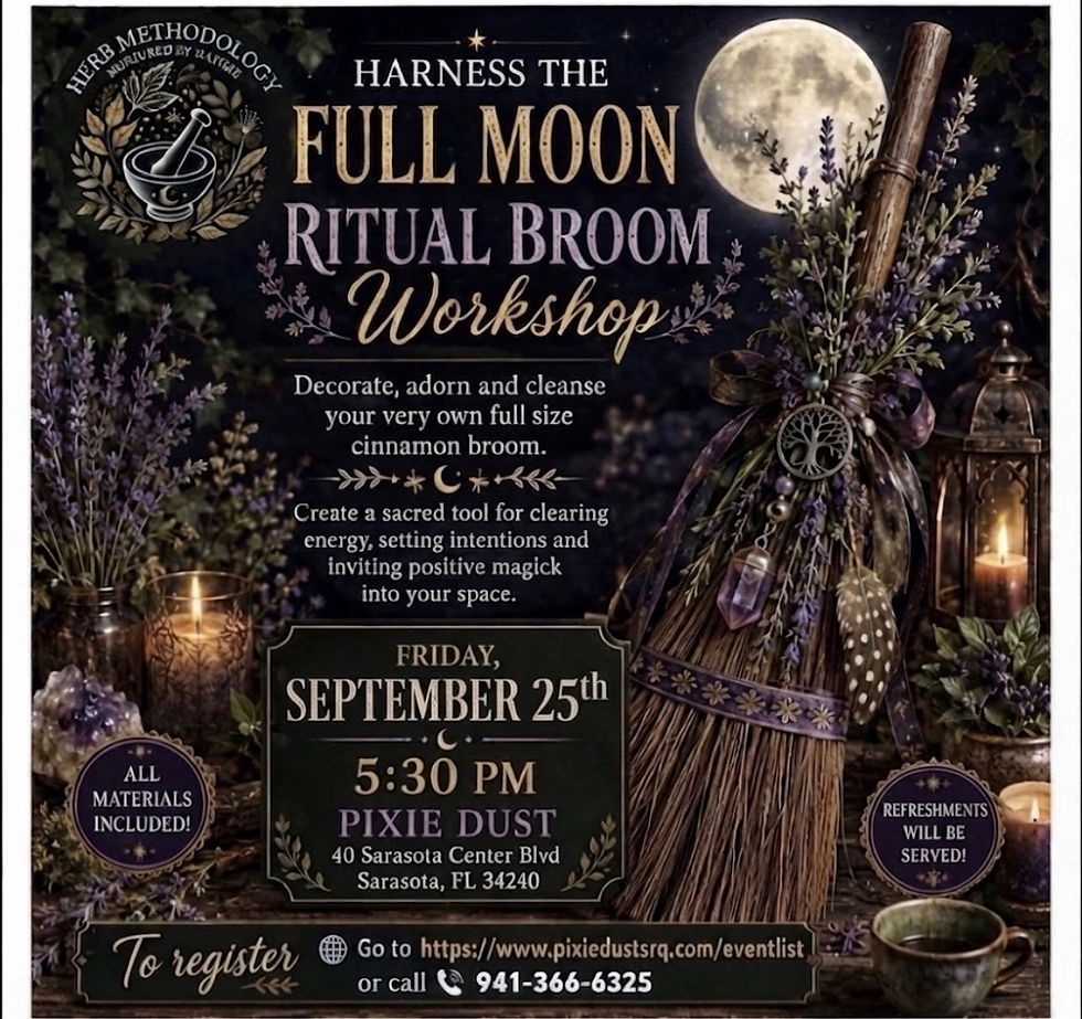 Ritual Broom Workshop