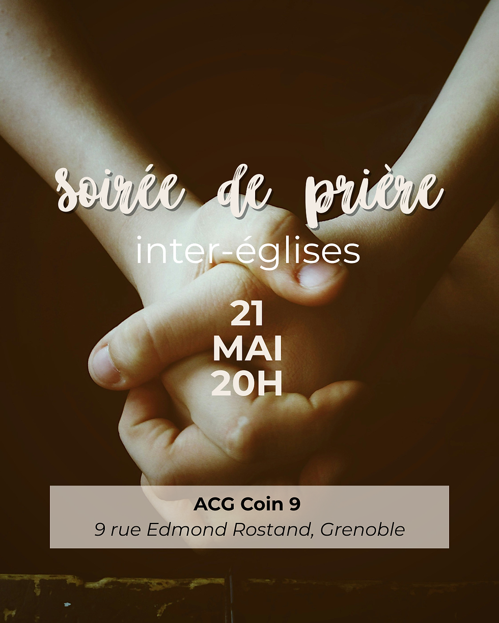Soirée de prières inter-églises