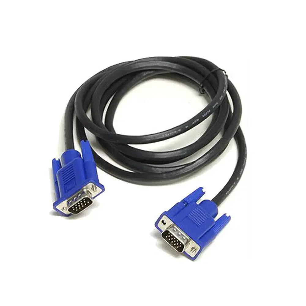 VGA TO VGA Cable For LED LCD TV Monitor PC projector USB
