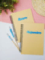 pack libreta y lapiz personalizado en varios colores regalos para niños infantiles bodas bautizos comuniones