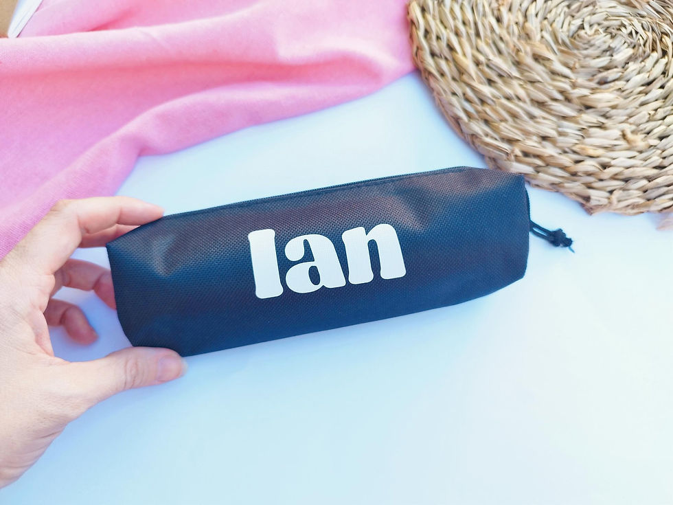 Estuche personalizado para la vuelta al cole