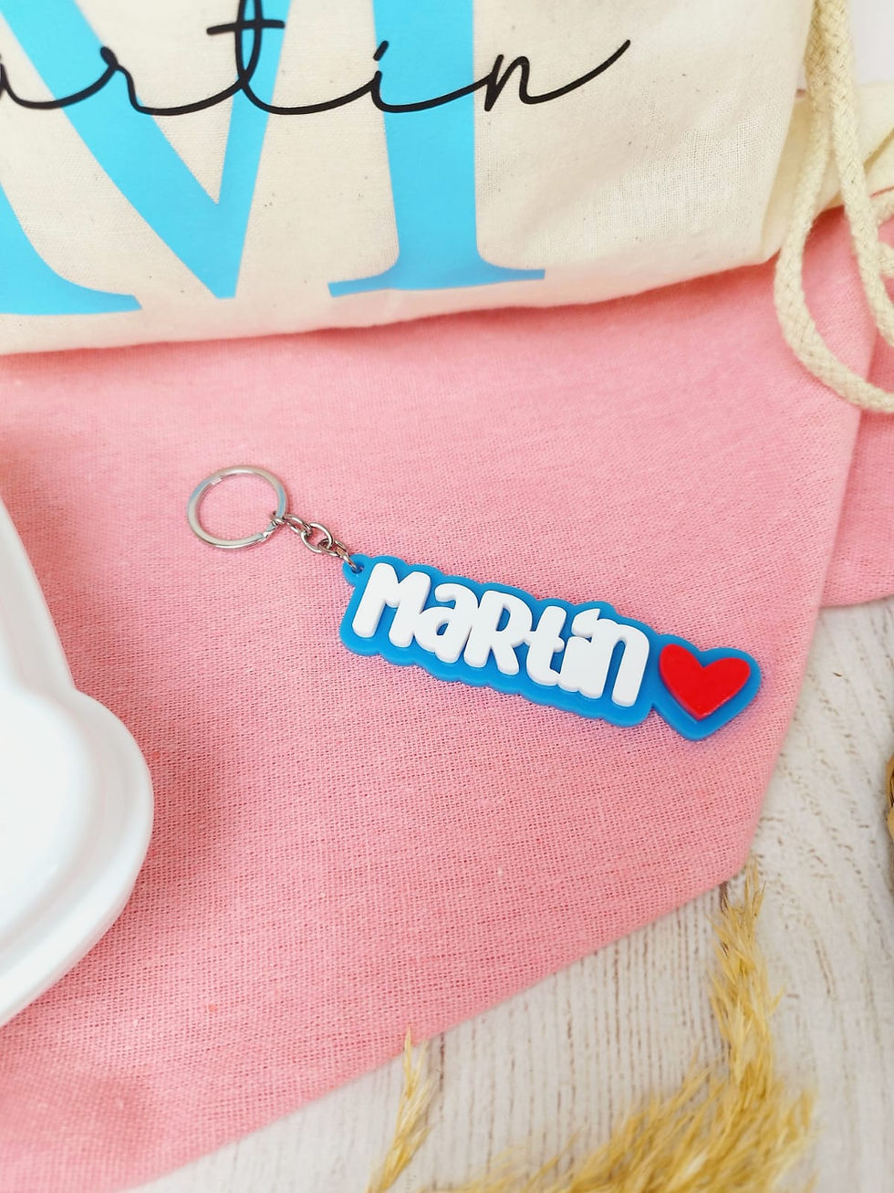 Miniatura: pack vuelta al cole regalo niños mochila llavero y fiambrera personalizado infantil