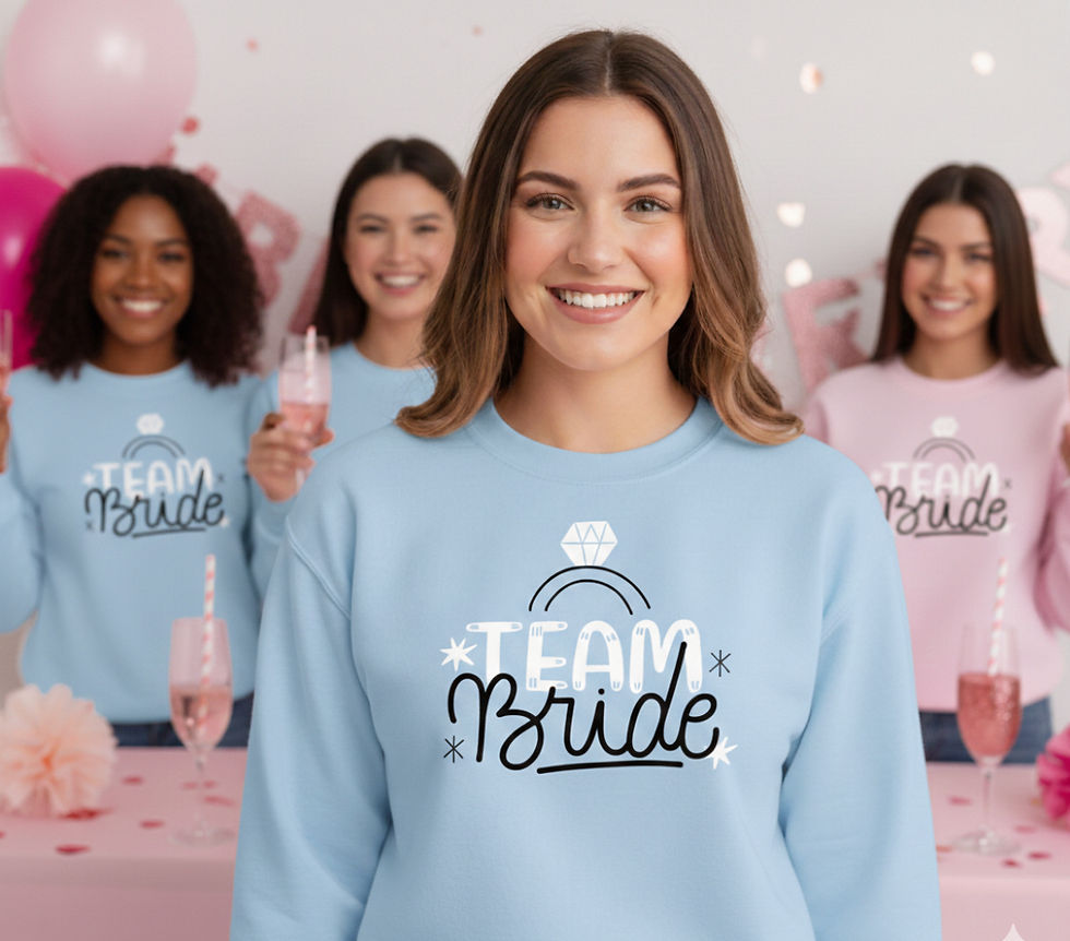Miniatura: Sudadera despedida soltera - "Team Bride"