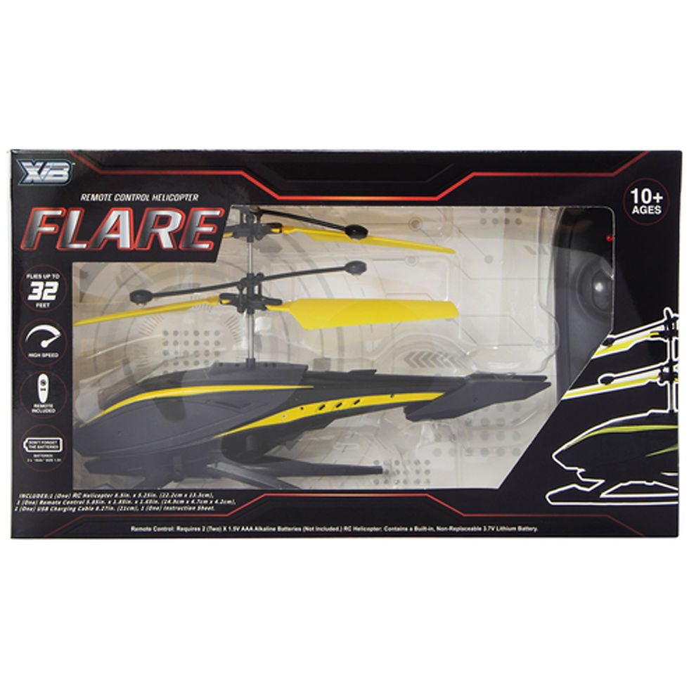 Thumbnail: Flare Remote Control Helicopter Yellow