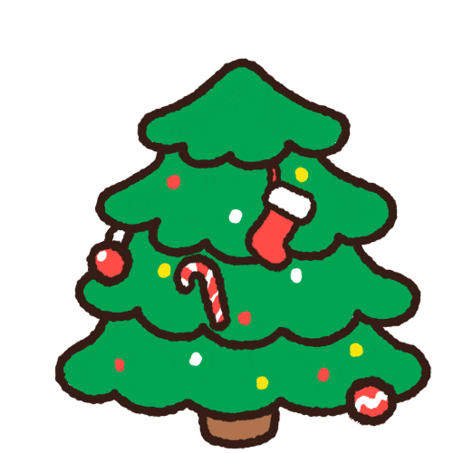 Merry Christmas GIF by LINE FRIENDS.gif