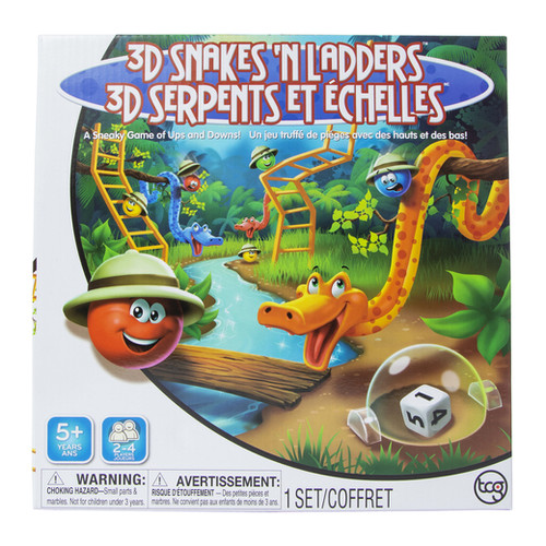 3D snakes & ladders™ family board game Nikki's Empire