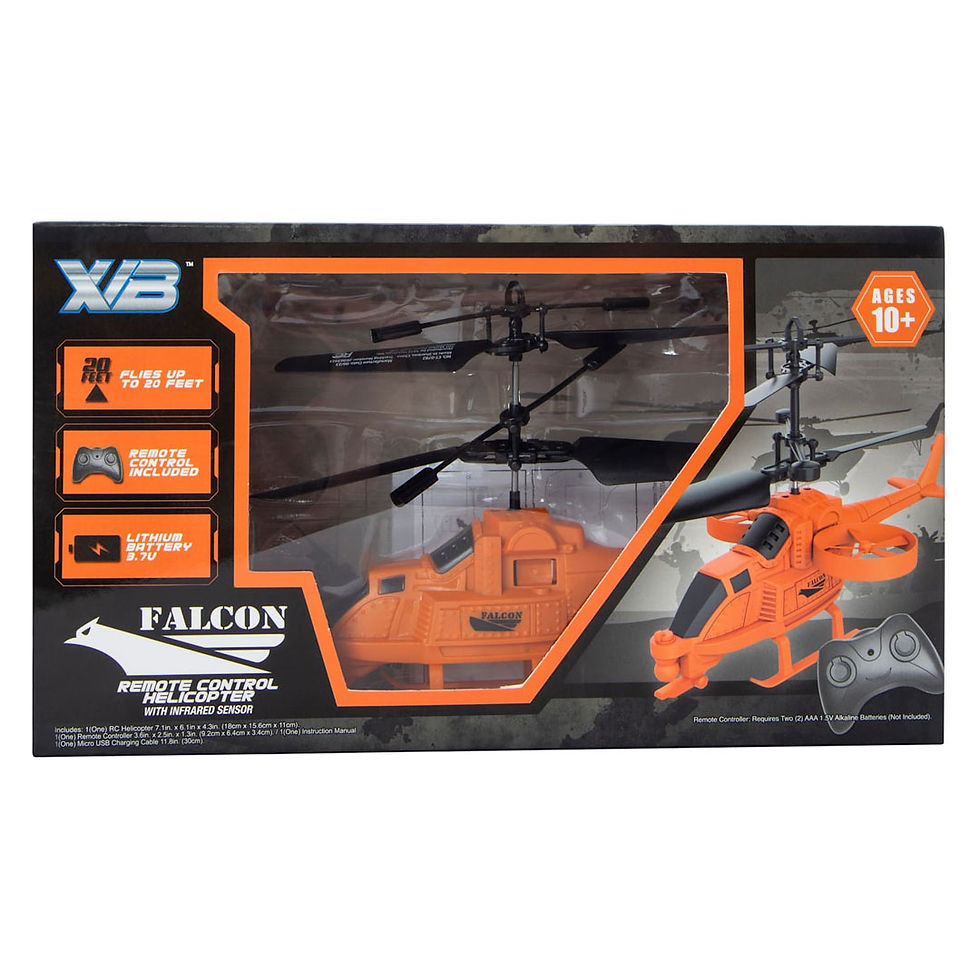 Thumbnail: Falcon Remote Control Helicopter With infrared Sensor