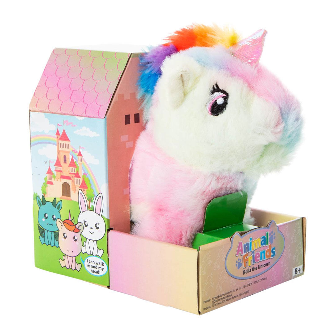 Plush Animal Friends Bella the Unicorn With Remote Control Leash