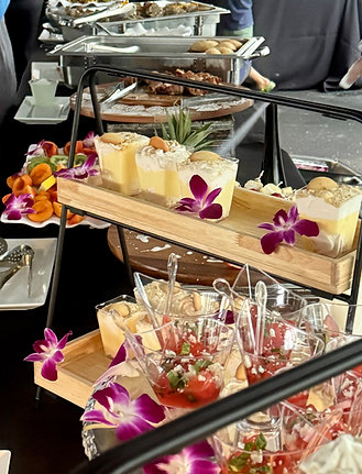 Dessert bar catering for wedding reception in OKC metro