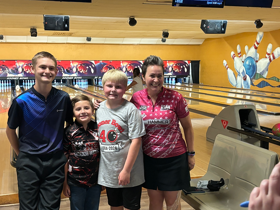 Youth bowling program at Sooner Bowling Center in Norman, OK