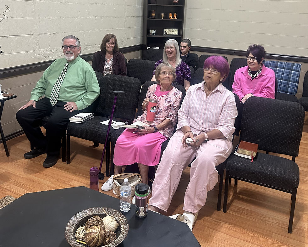 People attending the class.