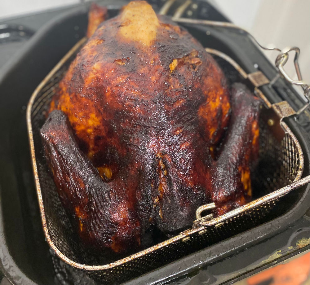 Deep Fried Cajun Turkey